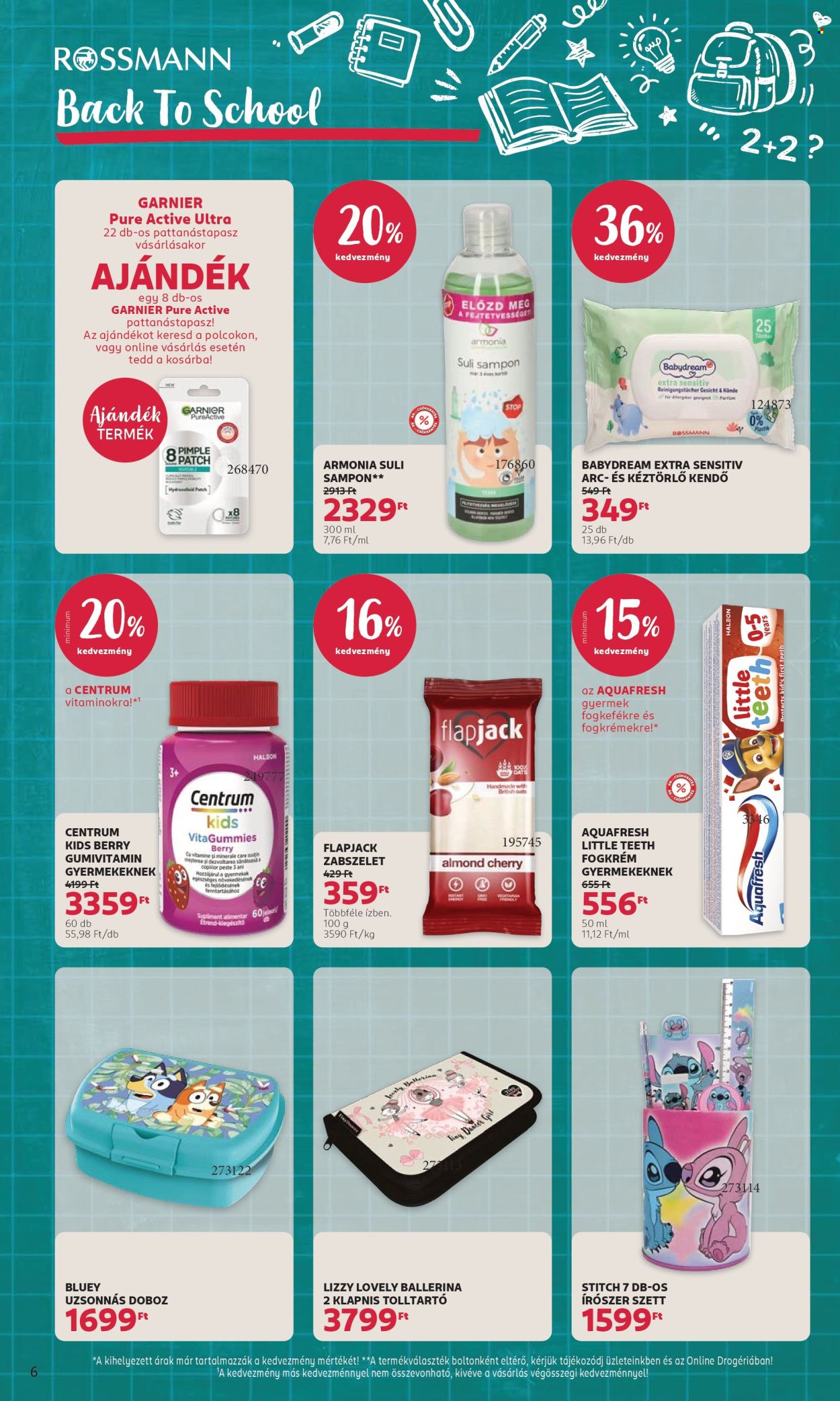 Rossmann akciós újság érvényes:  - 2026.07.20 - 2026.07.31. 6. oldal Oldal 6