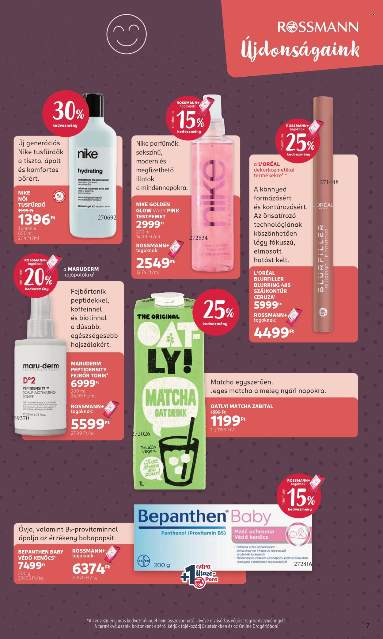 Rossmann akciós újság érvényes:  - 2026.07.20 - 2026.07.31. 7. oldal Oldal 7