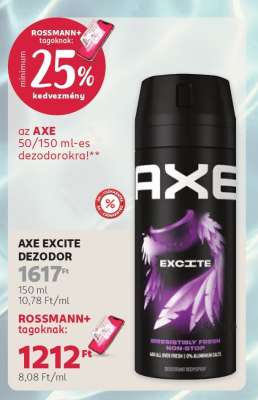 AXE EXCITE DEZODOR