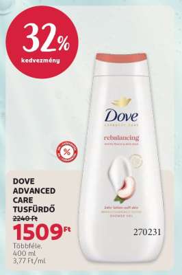 Dove Advanced Care Tusfürdő