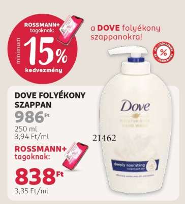 DOVE FOLYÉKONY SZAPPAN