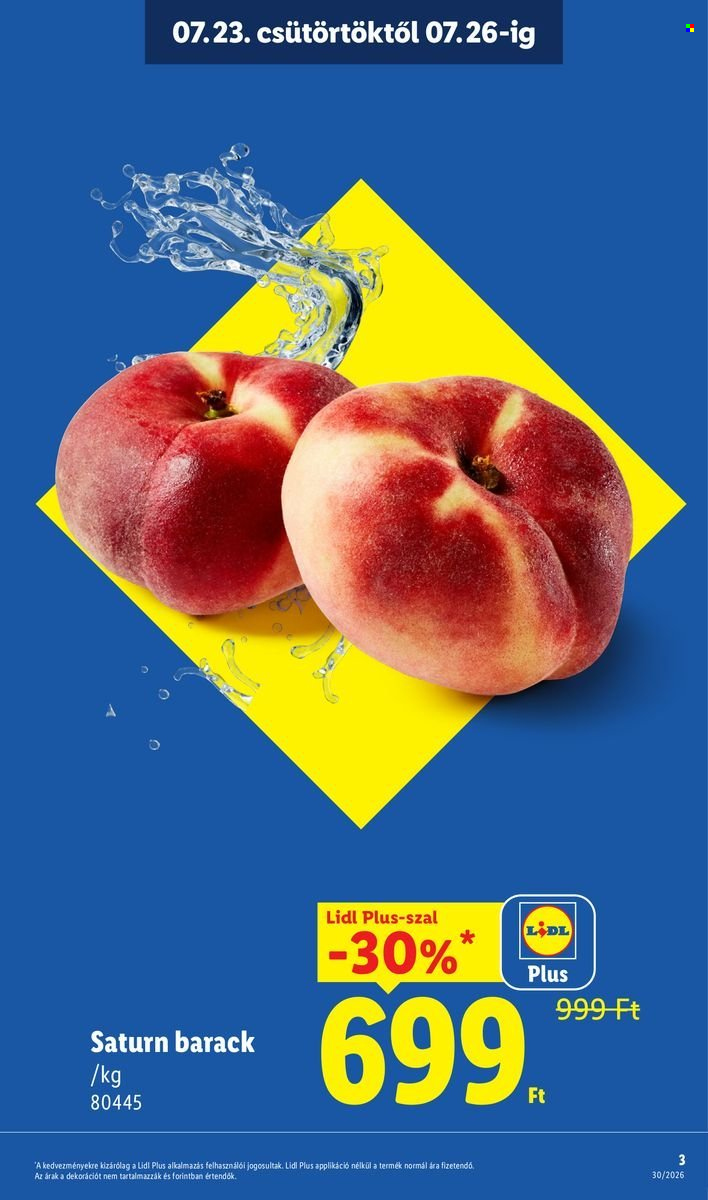 Lidl akciós újság érvényes:  - 2026.07.23 - 2026.07.29. 3. oldal Oldal 3