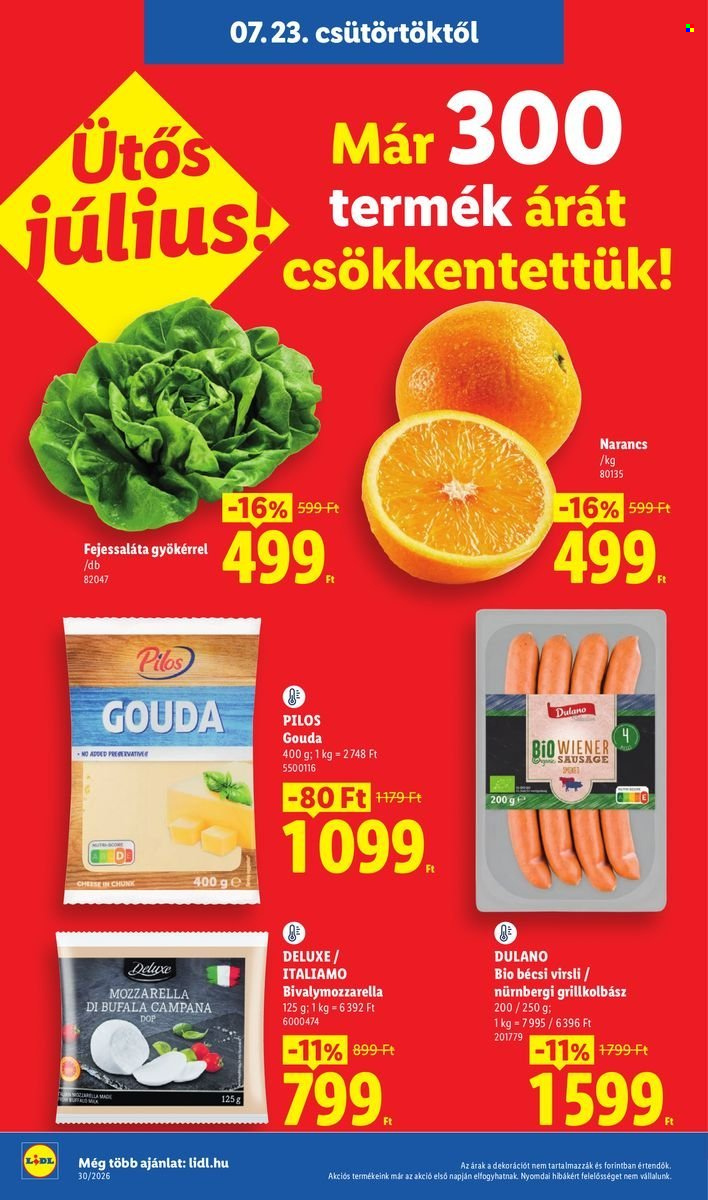 Lidl akciós újság érvényes:  - 2026.07.23 - 2026.07.29. 4. oldal Oldal 4