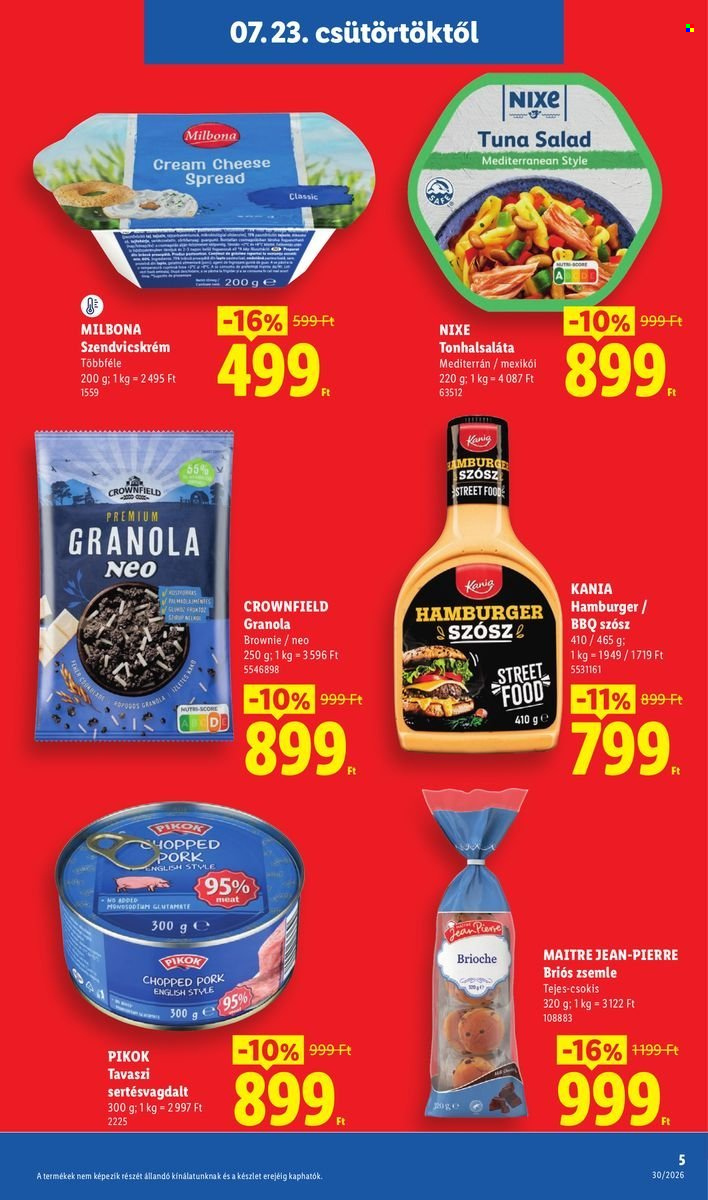 Lidl akciós újság érvényes:  - 2026.07.23 - 2026.07.29. 5. oldal Oldal 5