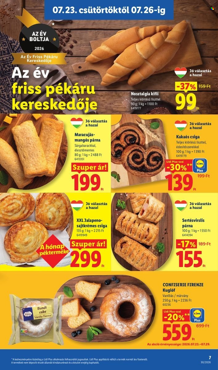 Lidl akciós újság érvényes:  - 2026.07.23 - 2026.07.29. 7. oldal Oldal 7