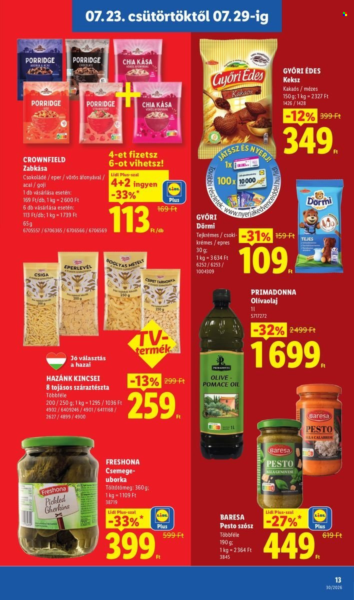 Lidl akciós újság érvényes:  - 2026.07.23 - 2026.07.29. 13. oldal Oldal 13