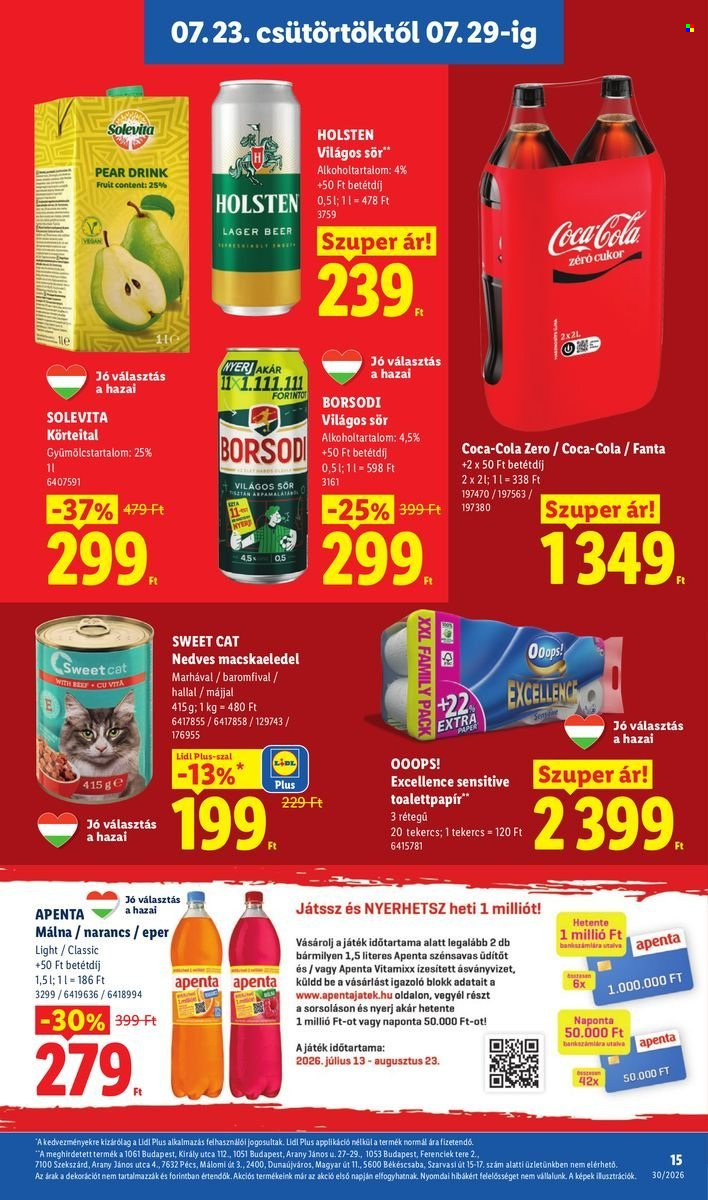 Lidl akciós újság érvényes:  - 2026.07.23 - 2026.07.29. 15. oldal Oldal 15