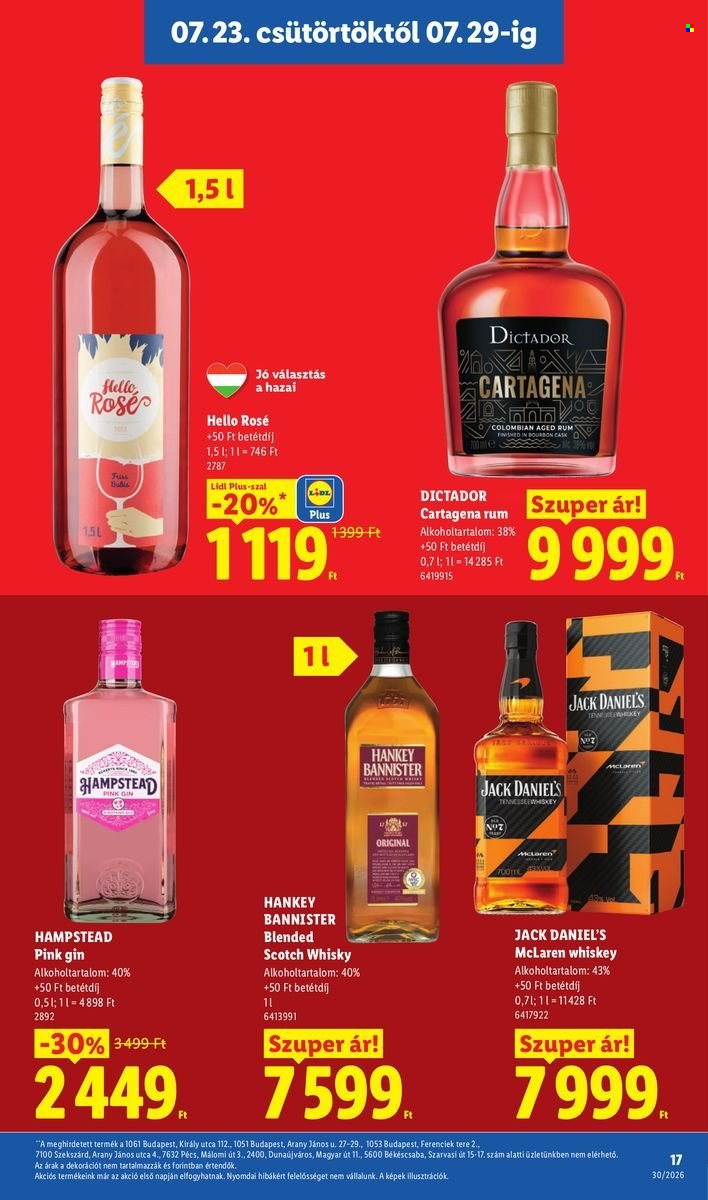 Lidl akciós újság érvényes:  - 2026.07.23 - 2026.07.29. 17. oldal Oldal 17