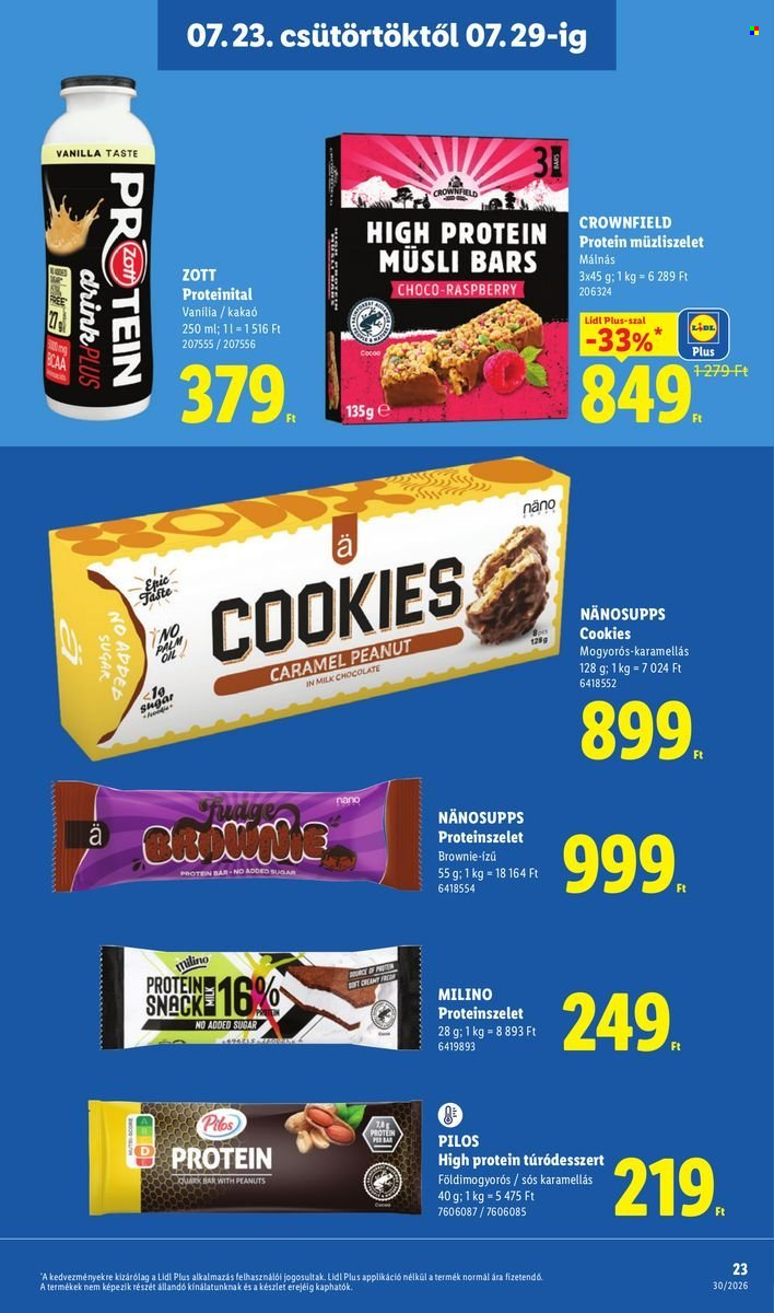 Lidl akciós újság érvényes:  - 2026.07.23 - 2026.07.29. 23. oldal Oldal 23