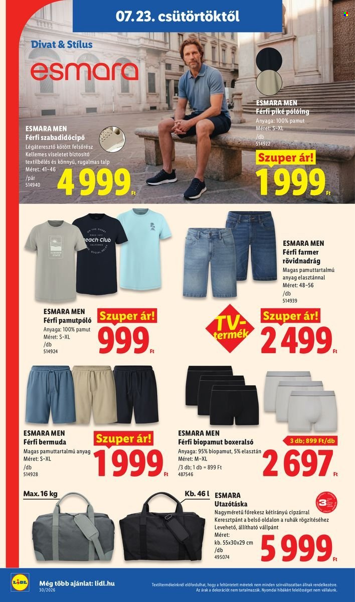 Lidl akciós újság érvényes:  - 2026.07.23 - 2026.07.29. 30. oldal Oldal 30