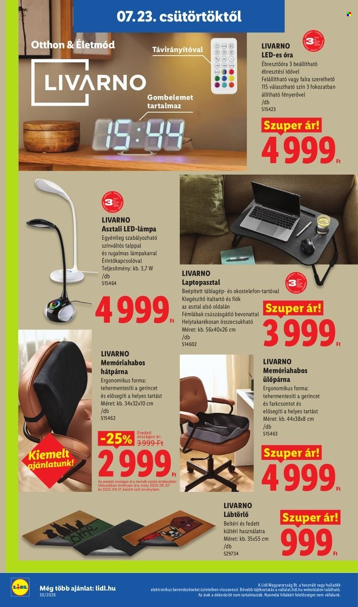 Lidl akciós újság érvényes:  - 2026.07.23 - 2026.07.29. 32. oldal Oldal 32