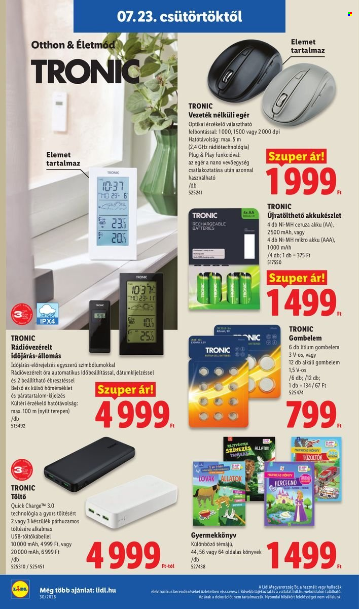 Lidl akciós újság érvényes:  - 2026.07.23 - 2026.07.29. 34. oldal Oldal 34