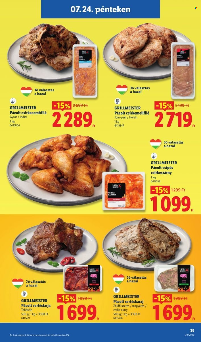 Lidl akciós újság érvényes:  - 2026.07.23 - 2026.07.29. 39. oldal Oldal 39