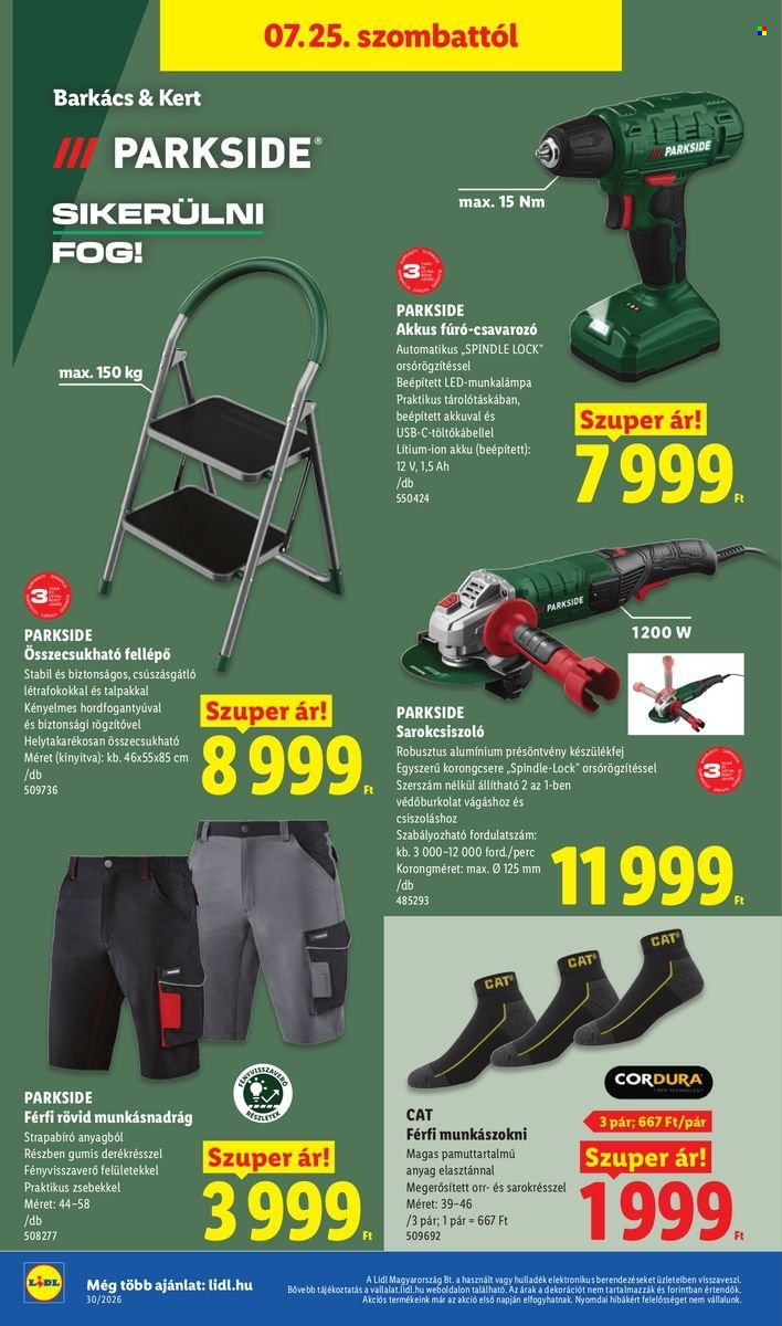 Lidl akciós újság érvényes:  - 2026.07.23 - 2026.07.29. 46. oldal Oldal 46