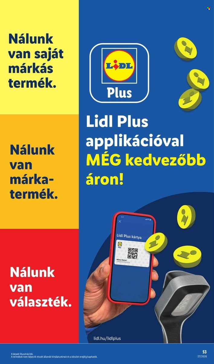 Lidl akciós újság érvényes:  - 2026.07.23 - 2026.07.29. 53. oldal Oldal 53