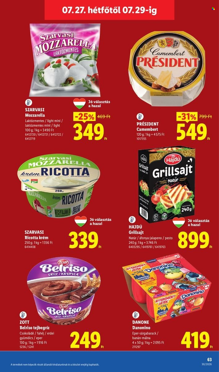 Lidl akciós újság érvényes:  - 2026.07.23 - 2026.07.29. 63. oldal Oldal 63