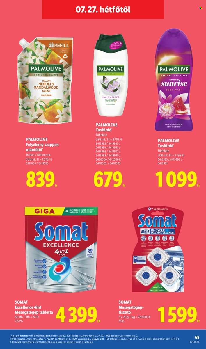 Lidl akciós újság érvényes:  - 2026.07.23 - 2026.07.29. 69. oldal Oldal 69