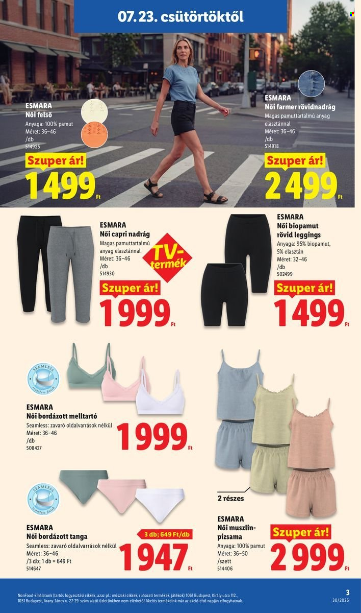 Lidl akciós újság érvényes:  - 2026.07.23 - 2026.07.29. 3. oldal Oldal 3