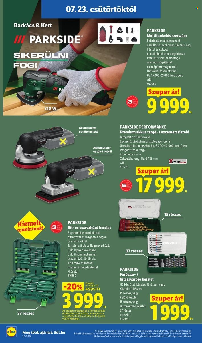 Lidl akciós újság érvényes:  - 2026.07.23 - 2026.07.29. 10. oldal Oldal 10
