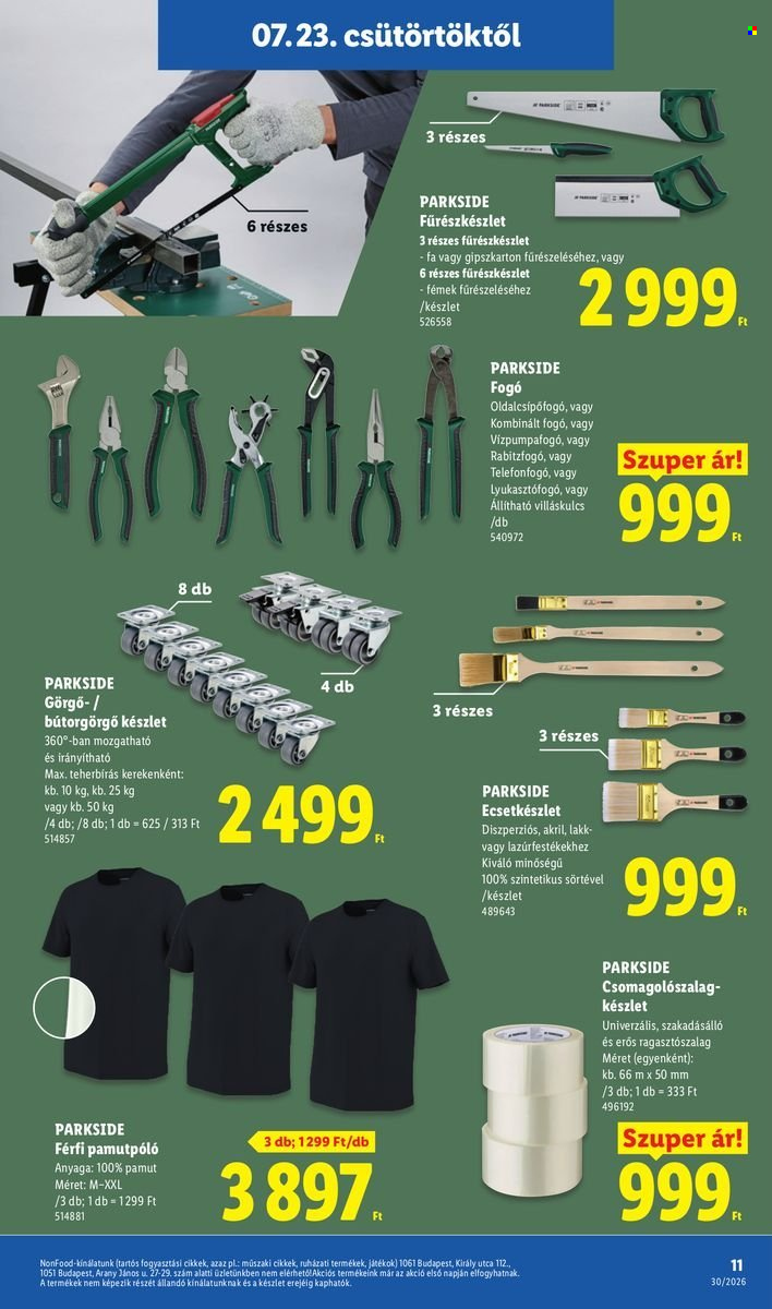 Lidl akciós újság érvényes:  - 2026.07.23 - 2026.07.29. 11. oldal Oldal 11