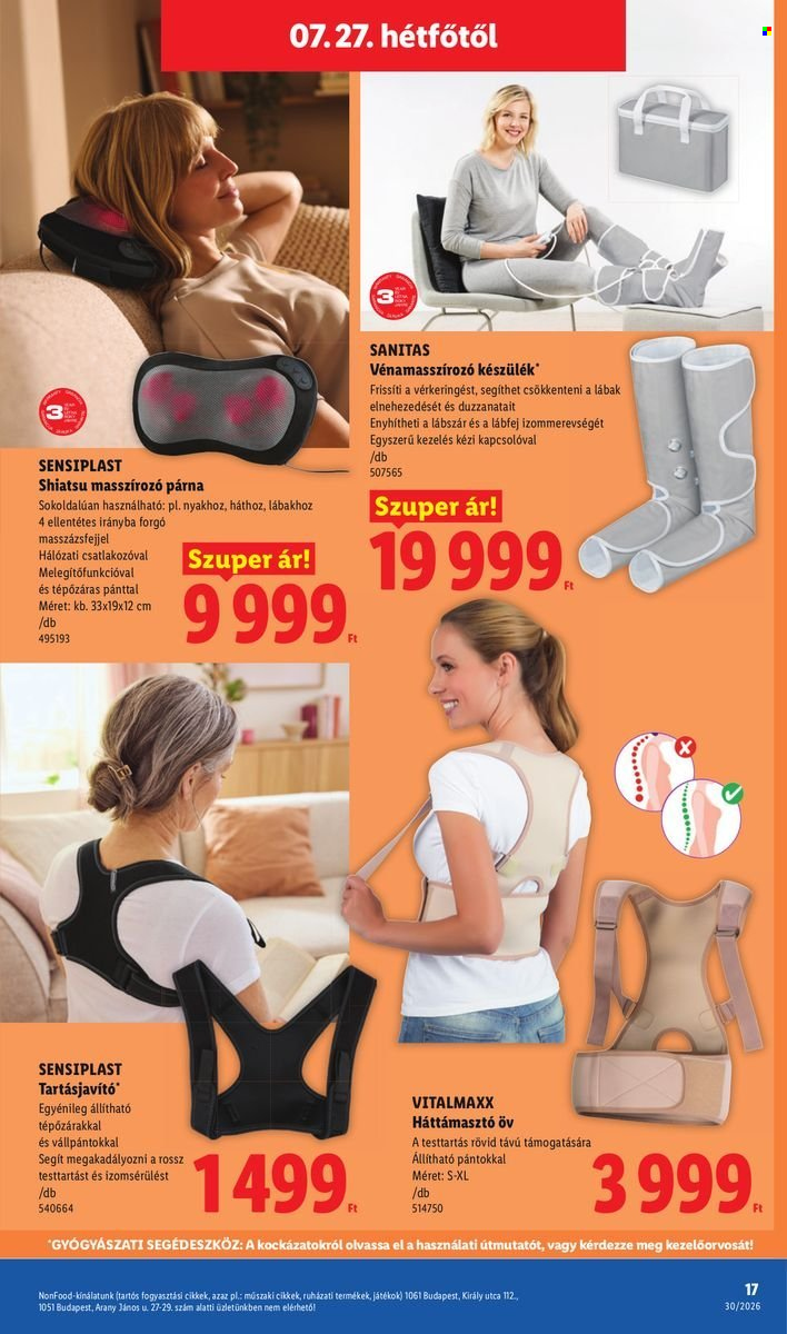Lidl akciós újság érvényes:  - 2026.07.23 - 2026.07.29. 17. oldal Oldal 17
