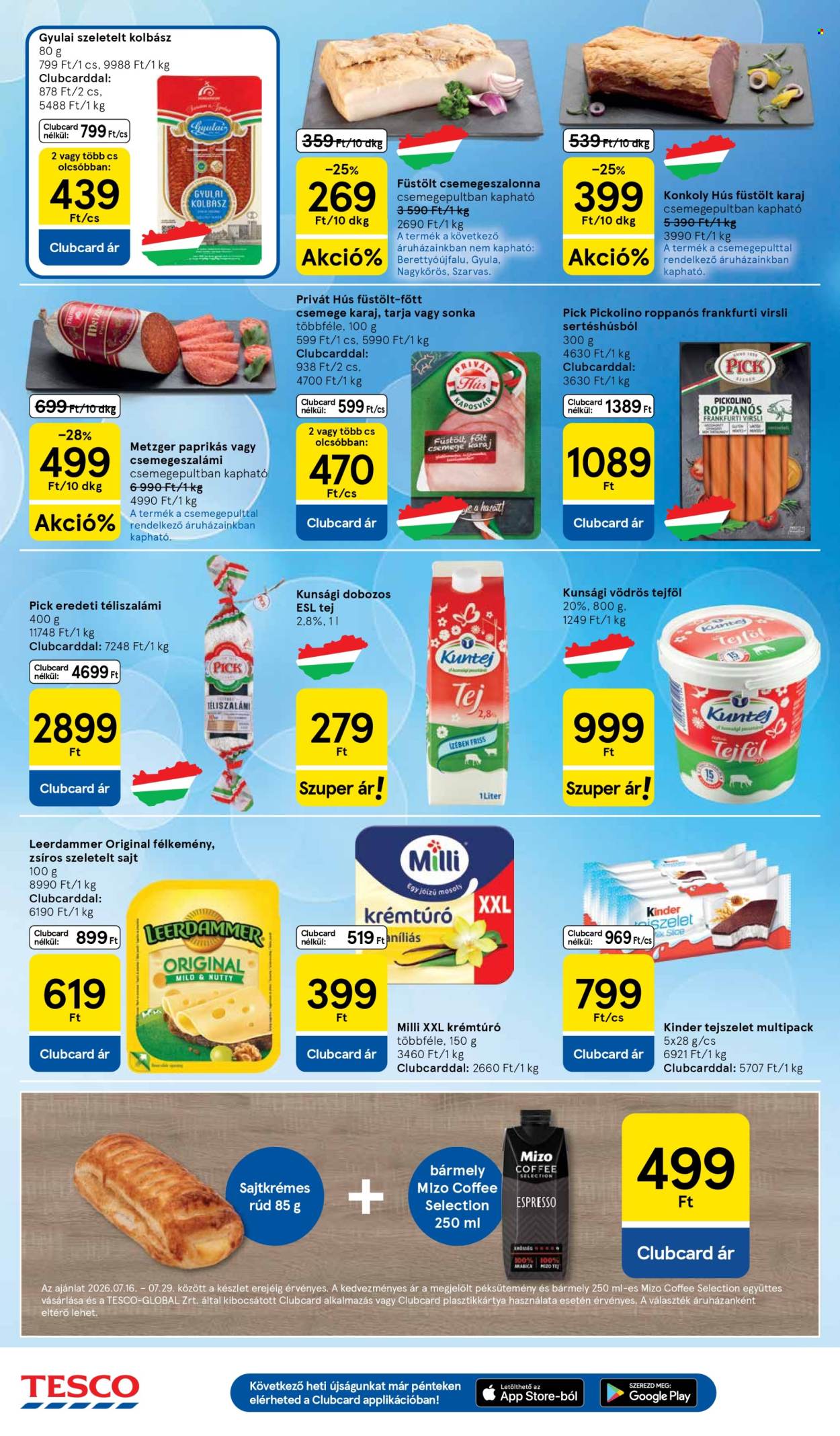 TESCO akciós újság érvényes:  - 2026.07.23 - 2026.07.29. 4. oldal Oldal 4