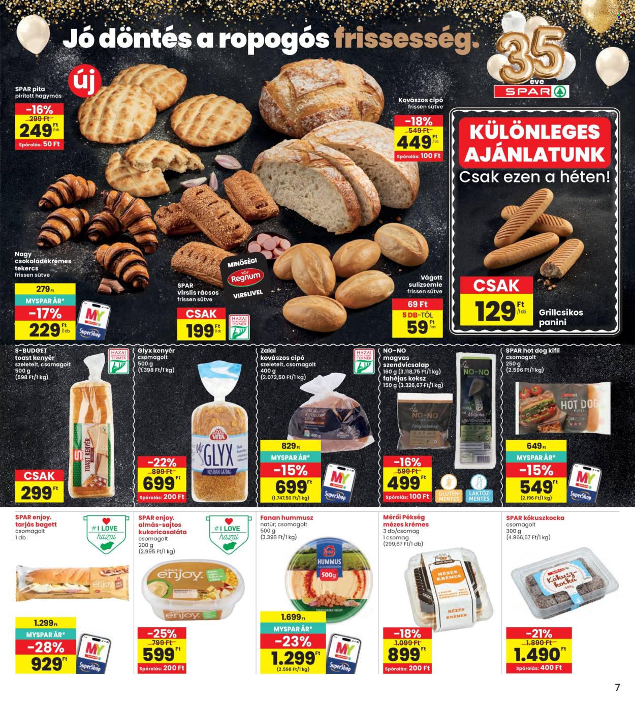 INTERSPAR akciós újság érvényes:  - 2026.07.23 - 2026.07.29. 7. oldal Oldal 7
