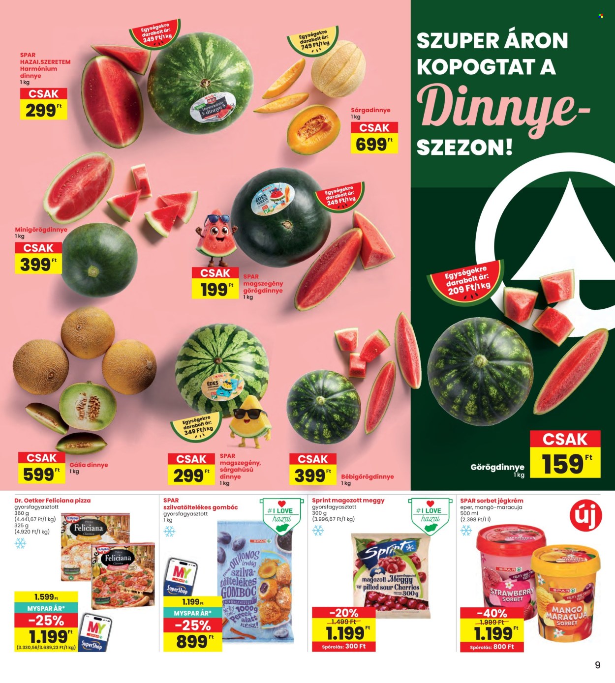 INTERSPAR akciós újság érvényes:  - 2026.07.23 - 2026.07.29. 9. oldal Oldal 9