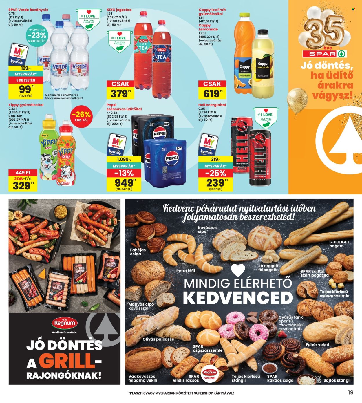 INTERSPAR akciós újság érvényes:  - 2026.07.23 - 2026.07.29. 19. oldal Oldal 19