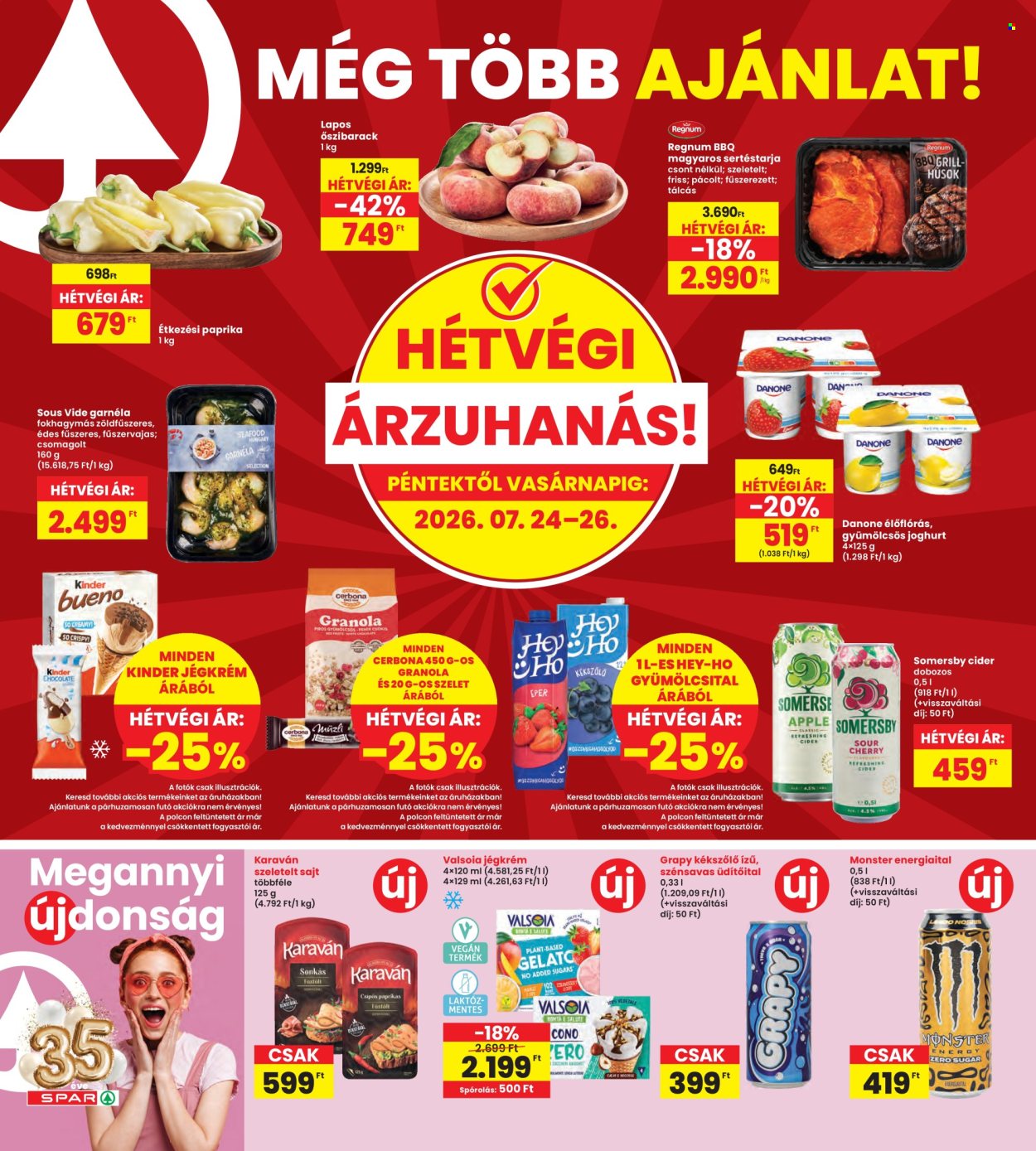 INTERSPAR akciós újság érvényes:  - 2026.07.23 - 2026.07.29. 20. oldal Oldal 20