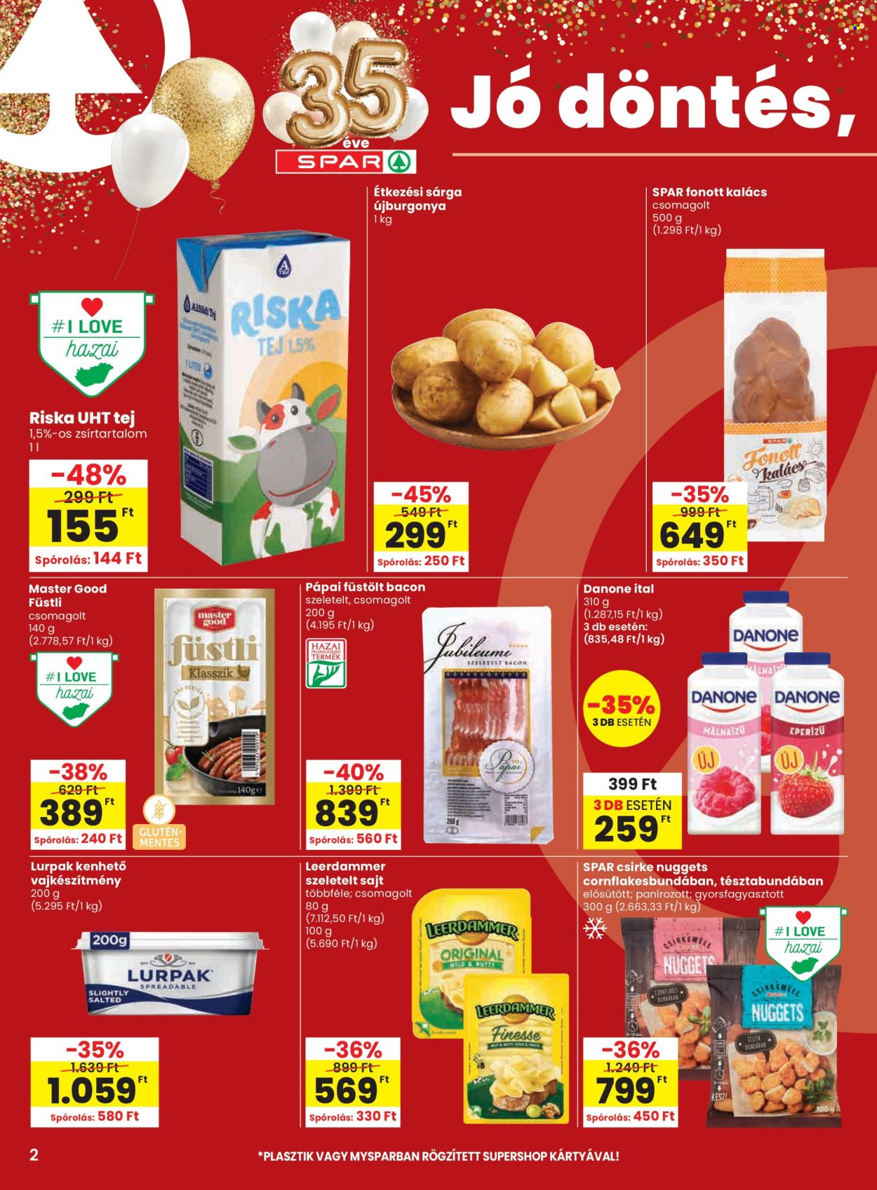 SPAR akciós újság érvényes:  - 2026.07.23 - 2026.07.29. 2. oldal Oldal 2