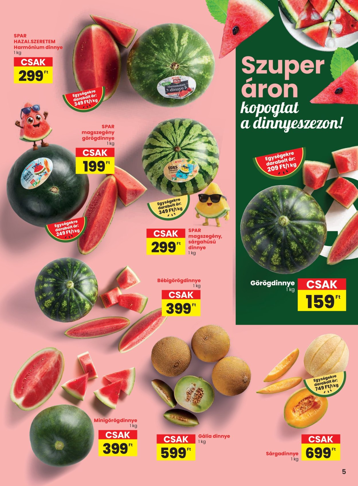 SPAR akciós újság érvényes:  - 2026.07.23 - 2026.07.29. 5. oldal Oldal 5