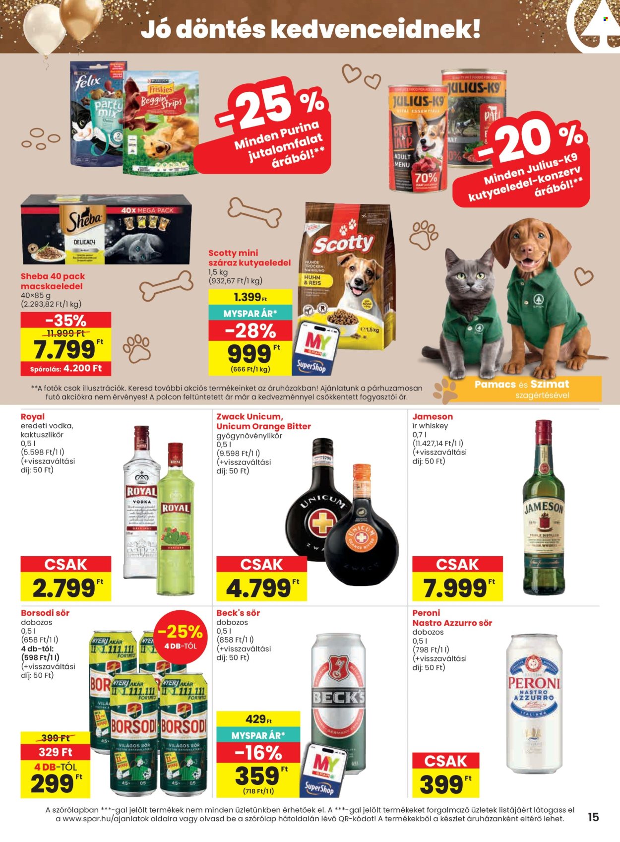 SPAR akciós újság érvényes:  - 2026.07.23 - 2026.07.29. 15. oldal Oldal 15