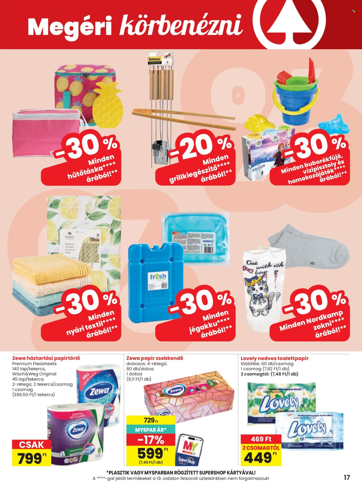 SPAR akciós újság érvényes:  - 2026.07.23 - 2026.07.29. 17. oldal Oldal 17
