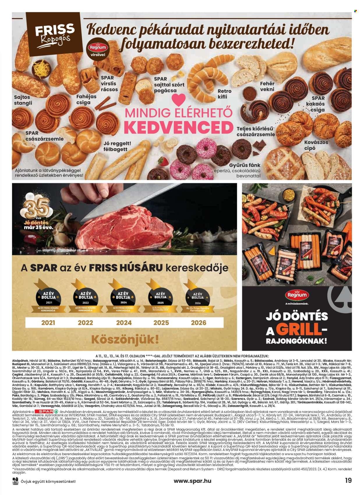 SPAR akciós újság érvényes:  - 2026.07.23 - 2026.07.29. 19. oldal Oldal 19