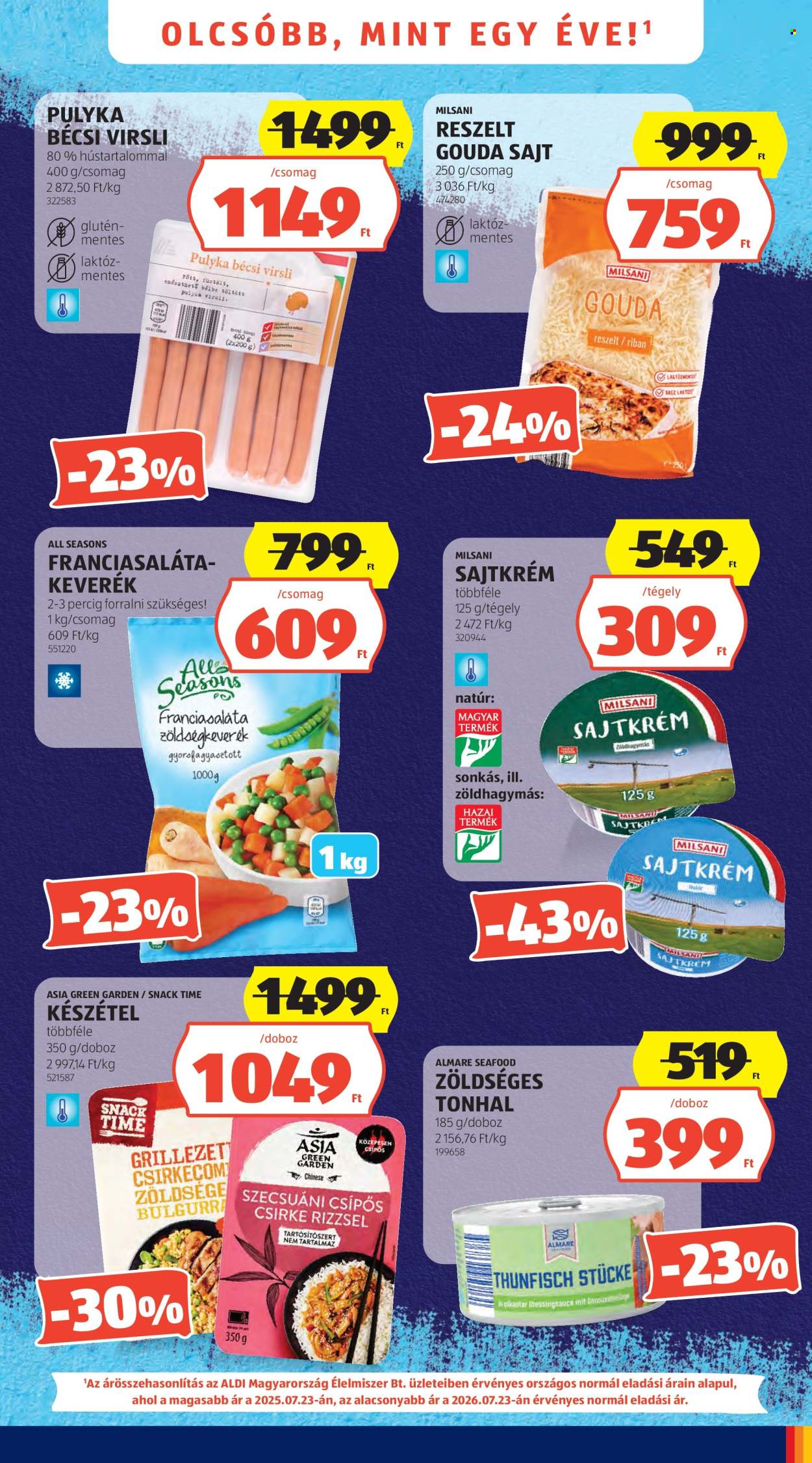 Aldi akciós újság érvényes:  - 2026.07.23 - 2026.07.29. 3. oldal Oldal 3