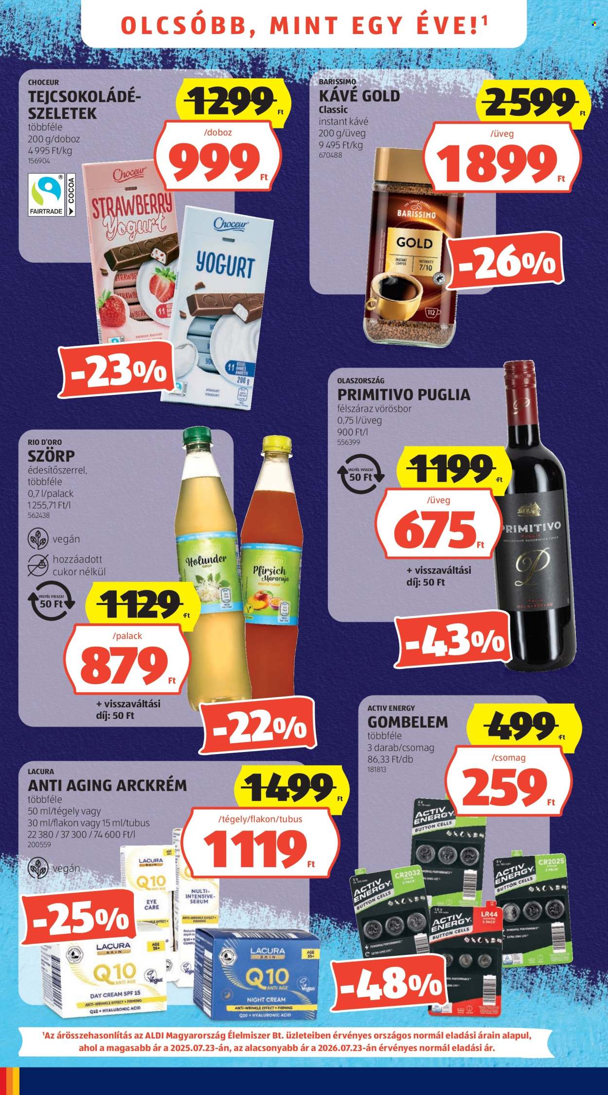 Aldi akciós újság érvényes:  - 2026.07.23 - 2026.07.29. 4. oldal Oldal 4