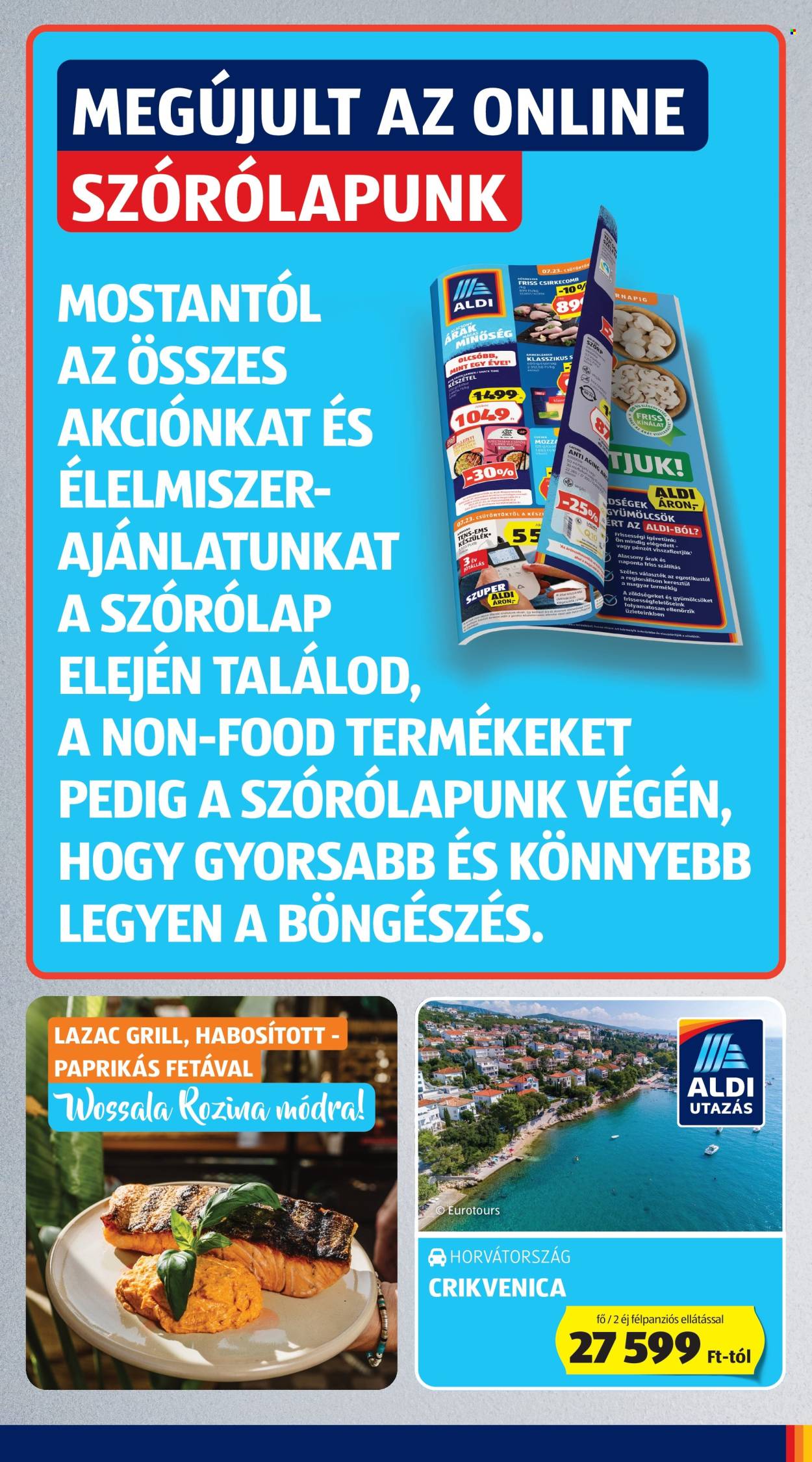 Aldi akciós újság érvényes:  - 2026.07.23 - 2026.07.29. 7. oldal Oldal 7
