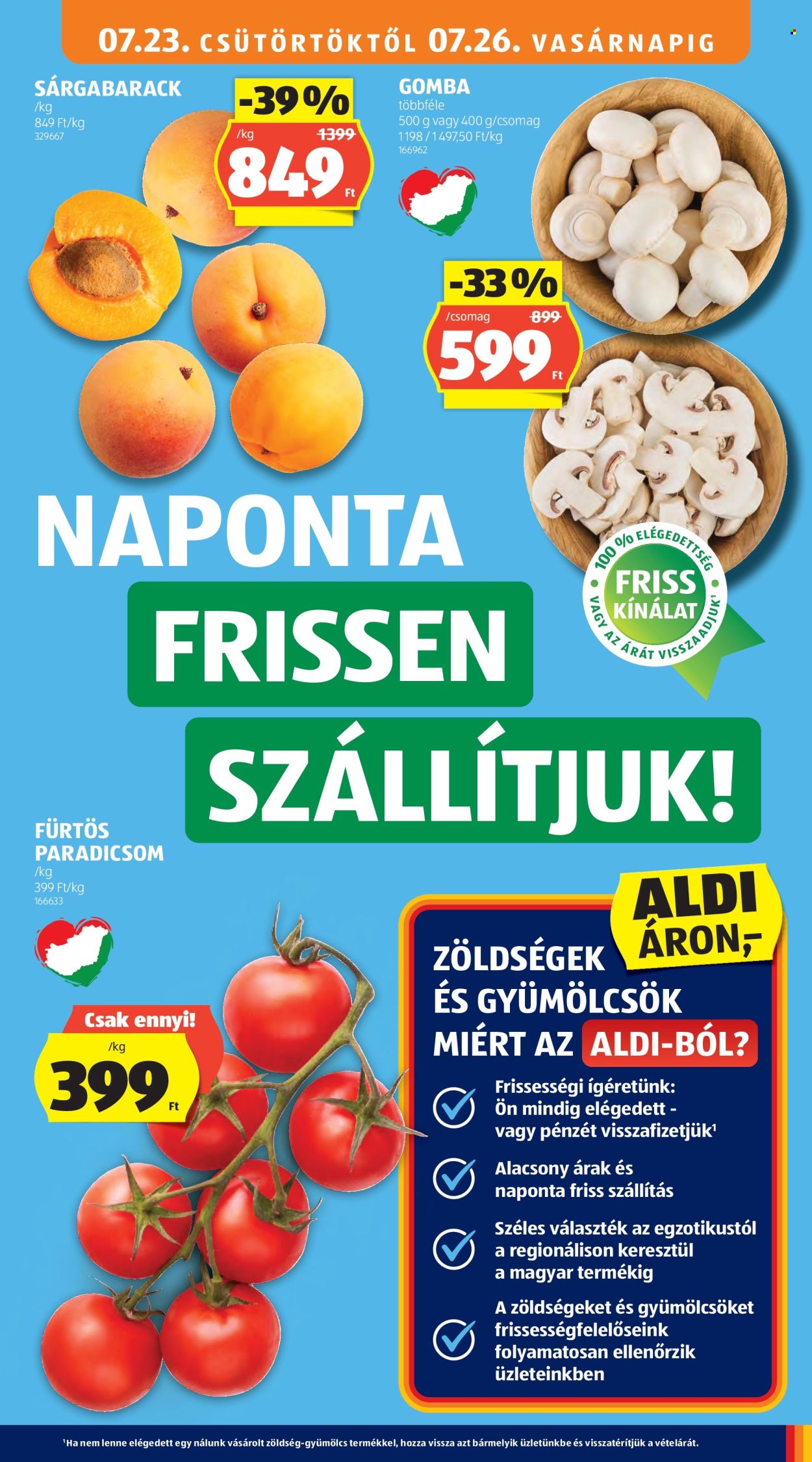 Aldi akciós újság érvényes:  - 2026.07.23 - 2026.07.29. 9. oldal Oldal 9