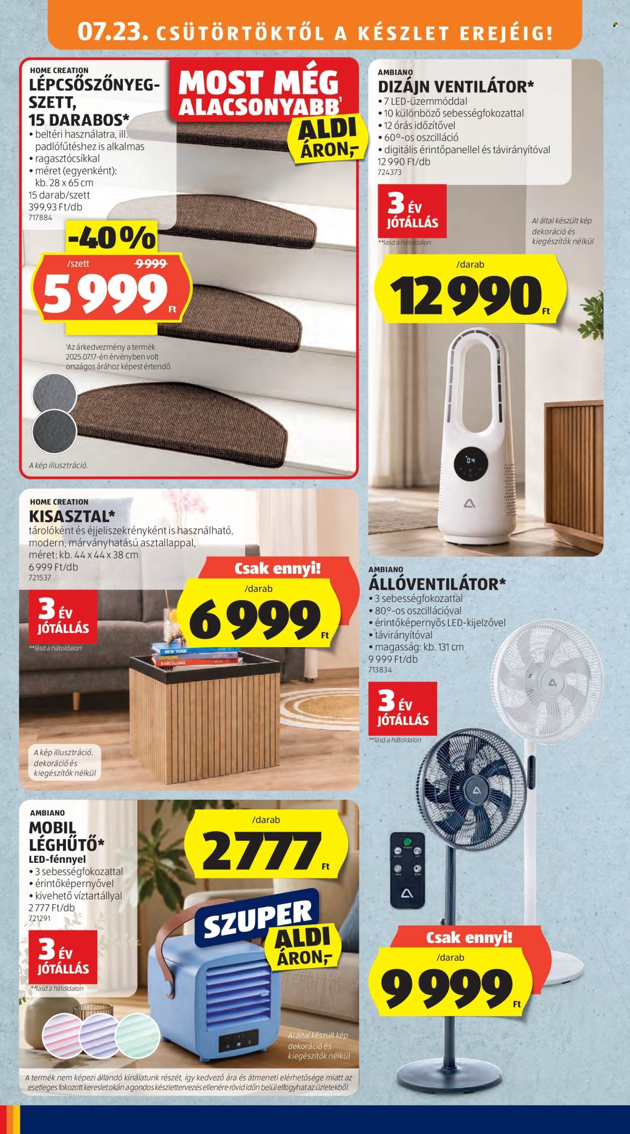 Aldi akciós újság érvényes:  - 2026.07.23 - 2026.07.29. 40. oldal Oldal 40