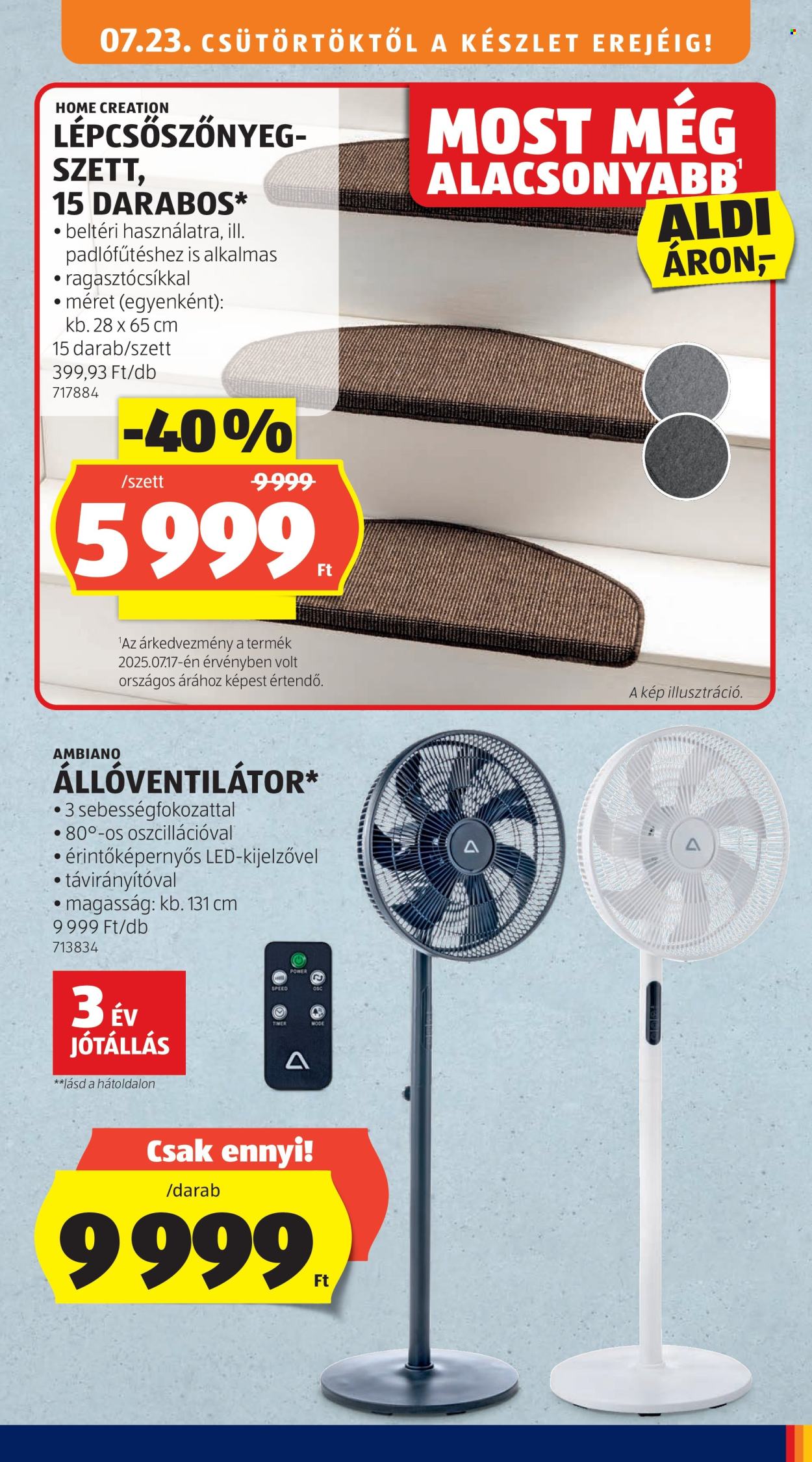 Aldi akciós újság érvényes:  - 2026.07.23 - 2026.07.29. 43. oldal Oldal 43