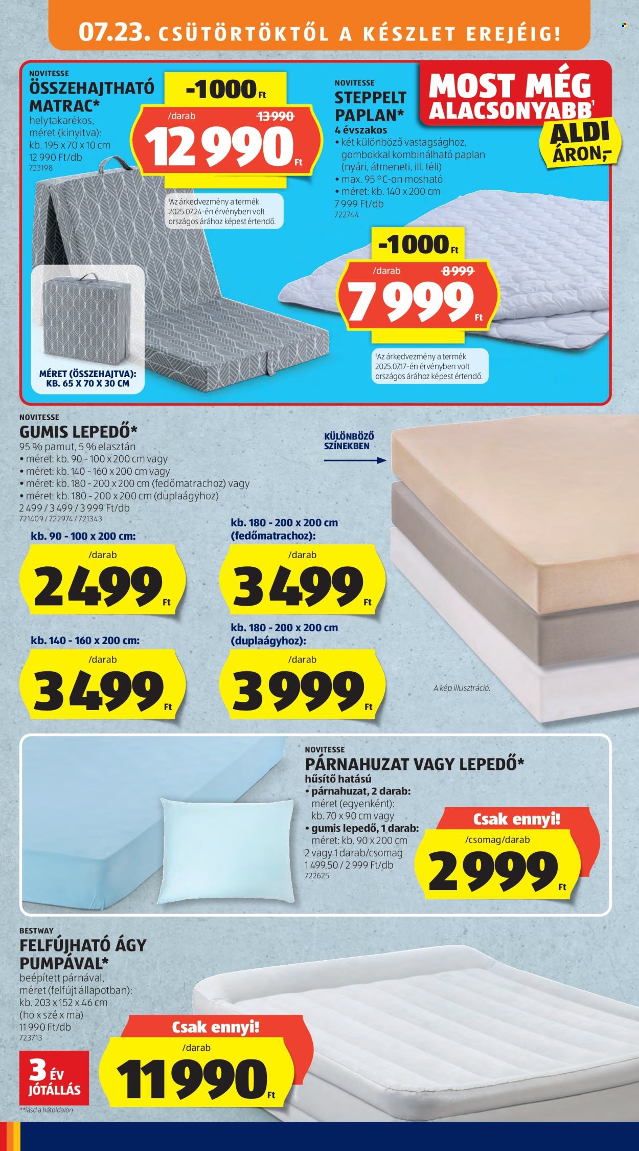Aldi akciós újság érvényes:  - 2026.07.23 - 2026.07.29. 4. oldal Oldal 4