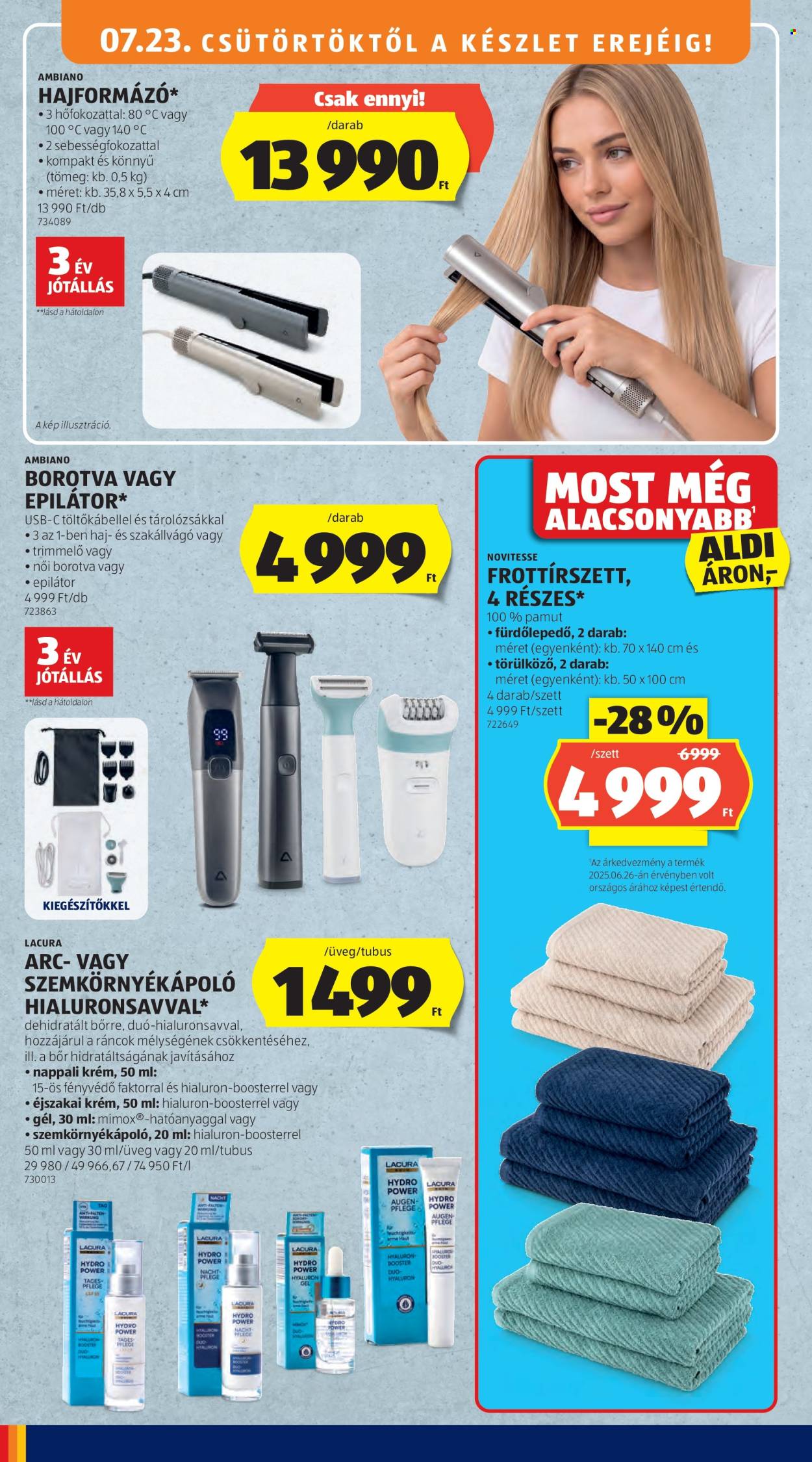 Aldi akciós újság érvényes:  - 2026.07.23 - 2026.07.29. 8. oldal Oldal 8