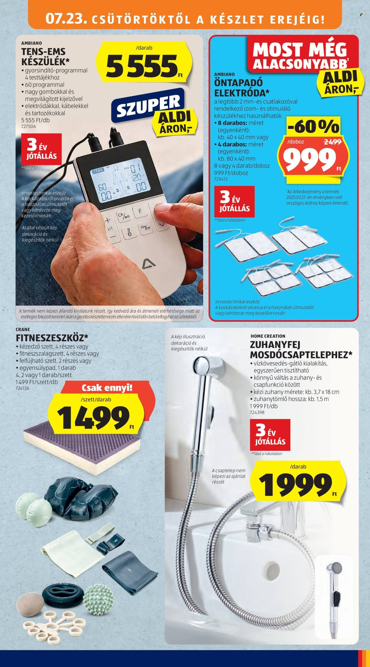 Aldi akciós újság érvényes:  - 2026.07.23 - 2026.07.29. 11. oldal Oldal 11