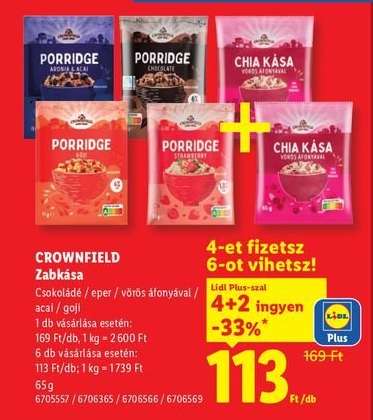Crownfield Zabkása