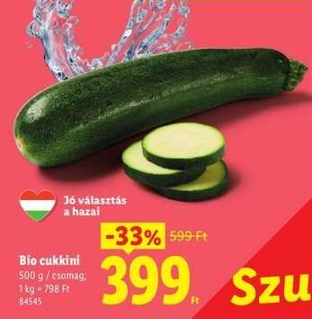 Bio cukkini