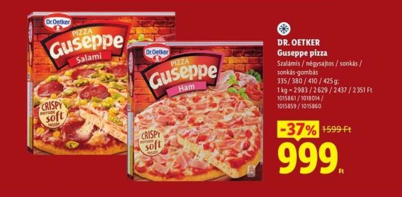 Dr. Oetker Giuseppe Pizza