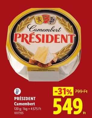 PRÉSIDENT CAMEMBERT