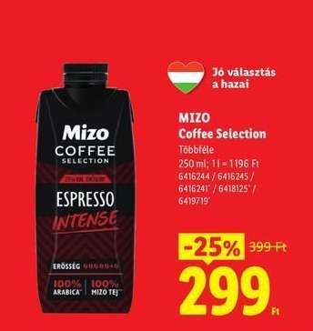 MIZO Coffee Selection