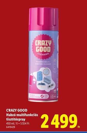 CRAZY GOOD